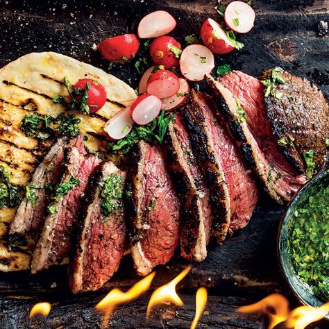 Beef Rump Cap with Chimichurri Beef Picanha, Cap Steak, Spaghetti With Ground Beef, Barbecue Pork Ribs, Beef Rump, Apple Pork, Ground Beef Pasta, Roasted Garlic Chicken, Beef Skewers