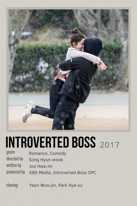 Introverted Boss, Drama Words, Kdramas To Watch, Best Romantic Comedies, Indie Movie Posters, Dramas To Watch, Film Recommendations, Netflix Movies To Watch, Night Film