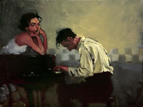 Michael Carson, Art Of Love, Romance Art, Figurative Artists, Figurative Painting, Tableau Art, Romantic Art, Contemporary Artist, After Hours