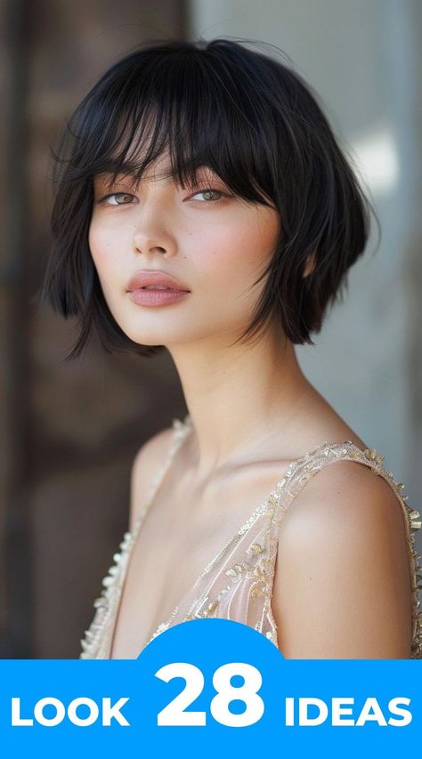 Short Haircuts Bangs, Short Hairstyle With Bangs, Bangs 2024, Really Short Haircuts, Sleek Pixie, Short Hairstyles With Bangs, Hairstyle With Bangs, Short Haircuts With Bangs, Long Pixie Hairstyles