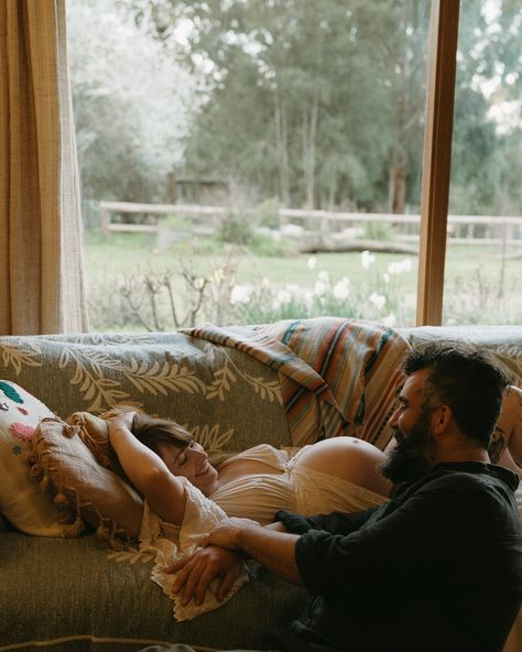 And here they wait, for their little darling to turn this house into a home. Longing for those newborn snuggles on this lounge come September 〰️⏳ #maternityphotography #maternity #maternityphotographer #adelaidephotographer #documentaryphotography Maternity Sofa Photos, Cozy Maternity Photoshoot, Maternity Photography Kitchen, Apartment Maternity Photos, Home Maturity Photoshoot, Cabin Maternity Photos, Cozy Home Maternity Photos, Maternity Photos Nursery, House Maternity Pictures