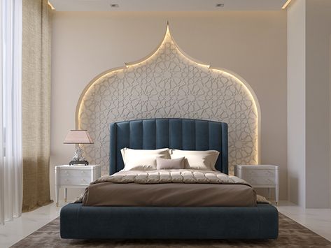 Arabic Bedroom Design, Moroccan Interior Design Bedroom, White Moroccan Bedroom, Arabic Bedroom, Morocco Bedroom, Modern Moroccan Interior Design, Moroccan Style Bedroom, Modern Moroccan Decor, Modern Moroccan Design