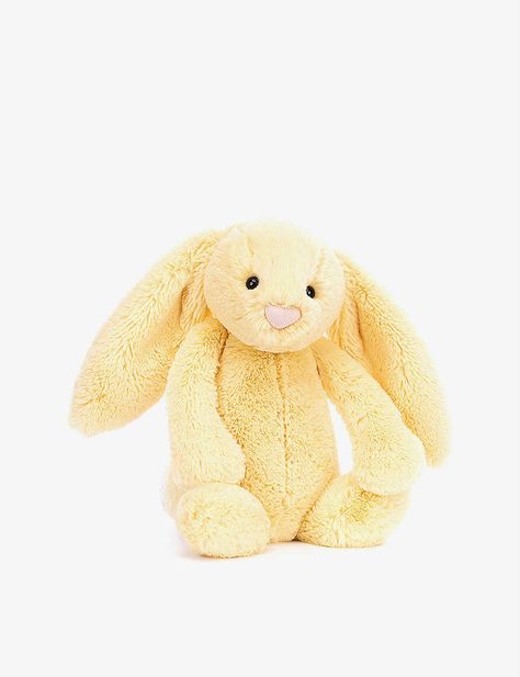 Bashful Bunny, Jellycat Bashful, Jellycat Bunny, Bunny Soft Toy, Button Nose, Bunny Design, Floppy Ears, Yellow Cat, Bunny Designs