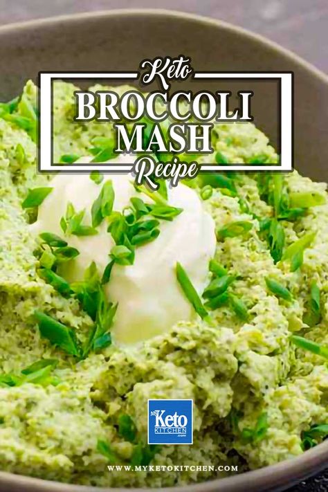 Creamy Broccoli Mash Recipe Broccoli Mashed Potatoes, Mashed Veggies, Mashed Broccoli, Potato Alternative, Broccoli Mash, Paleo Broccoli, New Vegetarian, The Best Broccoli, Keto Broccoli