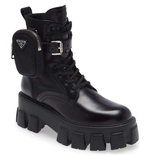 Prada Combat Boots, Dancing With Myself, Prada Mini Bag, Best Puffer Jacket, Prada Boots, Robot Dance, Dance Gear, Prada Mini, Mode Shoes