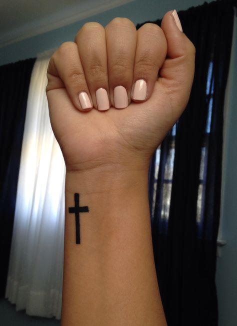 Cross wrist tattoo Cross With Heart Tattoo On Wrist, Cross Tattoo On Wrist For Women, Cross Tattoos For Women On Wrist, Cross Wrist Tattoos For Women, Cross Wrist Tattoos, Cross On Wrist Tattoo, Cross And Heart Tattoo, Cross Tattoos On Wrist, Cross Tattoo Wrist