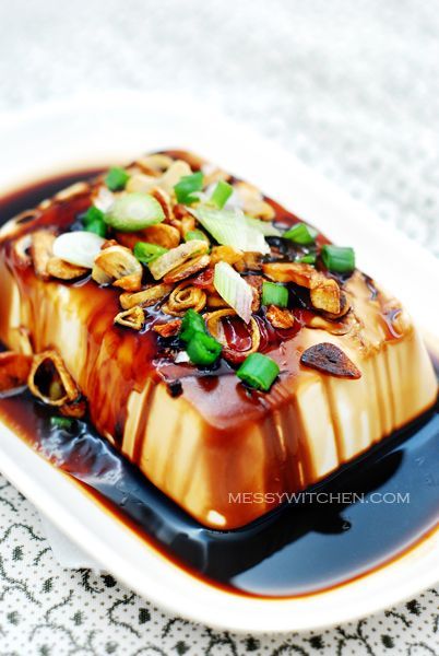 Steamed Silky Soft Tofu Korean Meals, Chinese Soups, Malaysian Recipes, Soft Tofu, Asian Meals, Mapo Tofu, Steamed Tofu, Tofu Dishes, Savoury Recipes