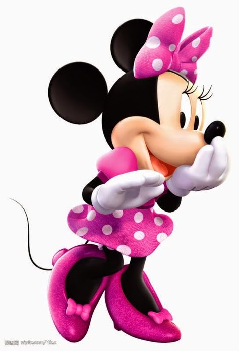 Coquette Pink Minnie: Free Printable Image. Minnie Y Daisy, Minnie Mouse Roja, Minnie Wallpaper, Minnie Mouse Clipart, Miki Mouse, Disney Clipart, Minnie Mouse Images, Minnie Mouse Pictures, Animated Pictures