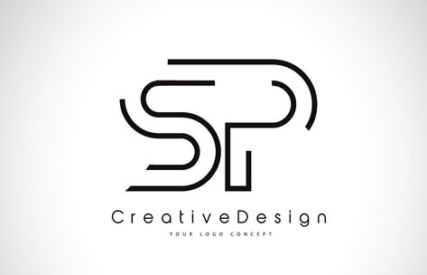 P S Logo Design, S And P Logo, Sp Letter Logo, Sp Logo Design, P Letter Logo Design, P Letter Logo, Sp Logo, Logo Moodboard, P Logo Design