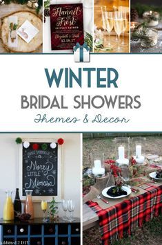 Winter Bridal Shower Themes and Ideas Winter Bridal Shower Ideas, Winter Bridal Shower Decorations, Winter Bridal Shower Themes, Couples Shower Themes, Bridal Lunch, Unique Bridal Shower Invites, Bridal Shower Themes, Christmas Bridal Showers, Winter Shower