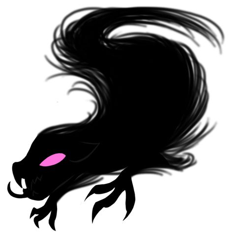 Shadow Creature by Tangerineandpuce on DeviantArt Shadow Kingdom, Animal Shadow, Drawing Transparent, Wolf Drawings, Shadow Creatures, Shadow Monster, Goddess Athena, Monster Drawing, Wolf Drawing