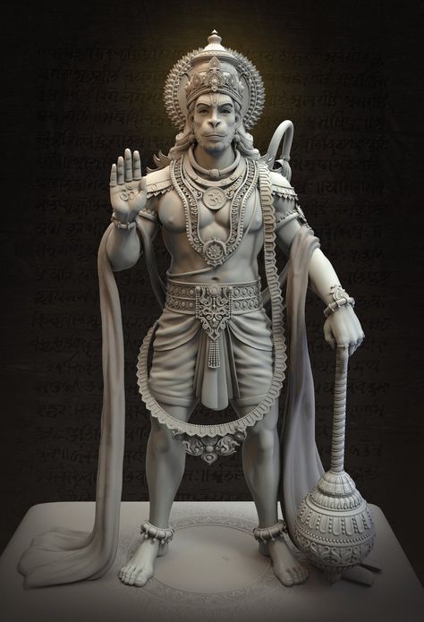 ArtStation - Vijayanjaneya Statue, Harshal Battin Pawanputra Hanuman, Nephilim Giants, साईं बाबा, Hanuman Ji Wallpapers, Hanuman Hd Wallpaper, Hanuman Chalisa, Bhakti Yoga, Shri Hanuman, Hanuman Photos