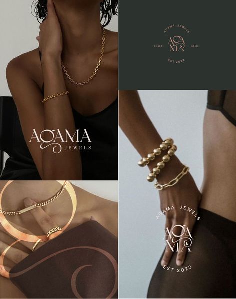 Luxury Branding Inspiration, Luxury Business Branding, Minimalist Luxury Branding, Brand Identity Graphic Design, Logos And Branding, Luxury Jewelry Branding, Jewelry Website Design Inspiration, Brand Identity Design Luxury, Jewelry Branding Design