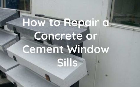 Check out SHG's blog on "How to repair a Concrete or Cement Window Sill"...  www.shgtrade.com.au/blog/2018/11/08/repair-concrete-cement-window-sills . . . . . #ConcreteWindowSill #CementWindowSill #decoration #design #decor #interiordesign #interior #Devonport #SHGTradeSolutions Fix Cracked Concrete, Repair Cracked Concrete, Cracked Concrete, Older Homes, Window Ledge, Window Sills, Concrete Cement, Concrete Wall, Design Decor