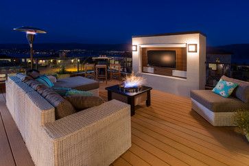 Outdoor tv enclosure Rooftop Tv Ideas, Outdoor Tv Unit, Outdoor Tv On Deck, Covered Deck With Tv, Roof Top Entertainment Area, Outdoor Tv Wall, Freestanding Outdoor Tv Patio, Tv Outside Patio Ptorection, Outdoor Tv Enclosure