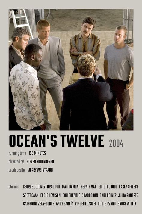 Oceans 12, Matt Damon Movies, Ocean’s Twelve, Oceans 13, Oceans Twelve, Oceans 11, Film Recommendations, Scott Caan, George Clooney