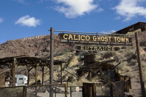 6. Calico Ghost Town Ghost Towns Of America, Calico Ghost Town, Old Western Towns, Old West Town, Gold Mines, Abandoned Town, California Camping, California Travel Road Trips, So Cal