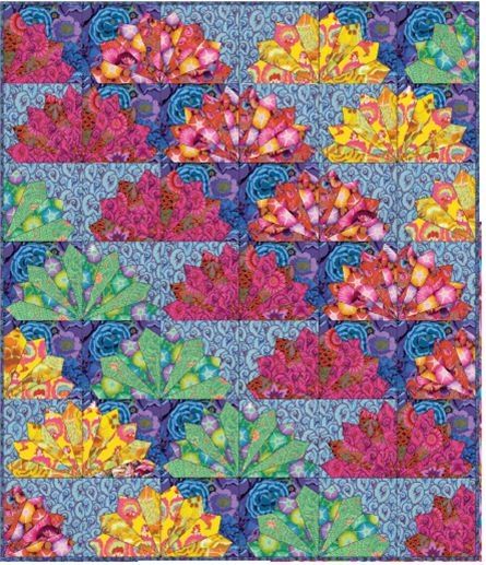 Fan Block Quilts, Modern Dresden Plate Quilts, Dresden Plate Quilts Ideas, Wedge Quilts, Fan Quilt, Dresden Plate Patterns, Dresden Plate Quilts, Dresden Quilt, Dresden Plate Quilt