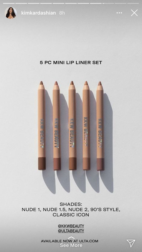 Lip Liner Product Photography, Eyeliner Products, Product Shots, Thumbnail Design, Beauty Products Photography, Motion Graphic, Cute Little Things, Lip Pencil, Beauty Product