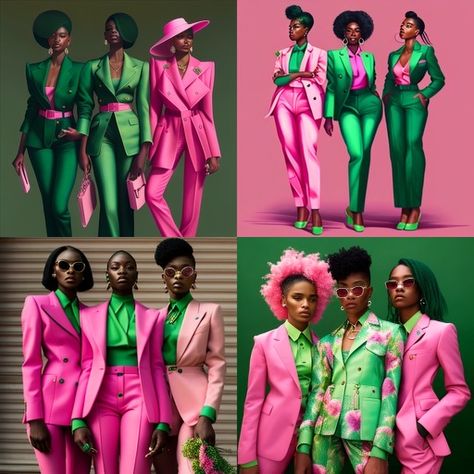 Aka Step Show Outfit, Aka Attire, Alpha Kappa Alpha Crafts, Alpha Kappa Alpha Jackets, Aka Founders, Aka Sorority Gifts, Alpha Girl, Skee Wee, Divine 9