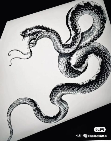 Tattoo Cobra, Circle Tattoo Design, Japanese Snake Tattoo, Charm Tattoo, Floral Thigh Tattoos, Organic Tattoo, Lotus Tattoo Design, Tattoo Posters, Tattoo Background