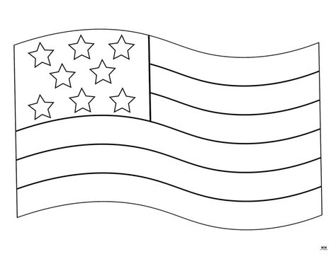 Printable Flag Template-5 Usa Flag Template Free Printable, Flag Day Coloring Pages, Usa Flag Coloring Page, Coloring Flags Free Printable, American Flag Drawing Easy, American Flag Template Free Printable, Usa Coloring Page, American Flag Printable Free, Flag Template Free Printable