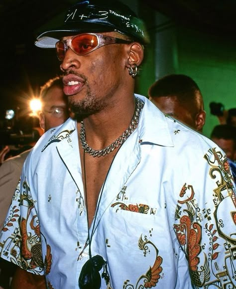 Dennis Rodman Outfit, Denis Rodman, Nba Fashion, Early 2000s Fashion, Dennis Rodman, Nba Champions, Streetwear Men Outfits, New Energy, Justin Bieber