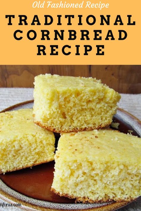 Quaker Yellow Corn Meal Cornbread Recipe, Cornbread 9x13 Pan, Cornbread Recipe 13x9, 9x13 Cornbread Recipe, Cornbread Recipe For 9x13 Pan, Old Fashioned Cornbread Recipe, Corn Bread Corn Meal Recipe, Corn Bread Using Yellow Corn Meal, Yellow Cornbread Recipe