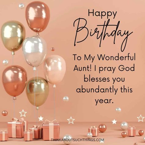 Birthday prayer for niece from aunt Happy Birthday Aunt From Niece, Happy Birthday Wishes Aunt, Happy Birthday Niece Messages, Birthday Greetings For Aunt, Happy Birthday Text Message, Happy Blessed Birthday, Birthday Wishes For Aunt, Bd Design, Niece Birthday Wishes