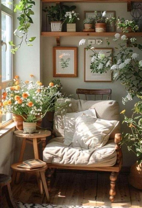 Cottagecore Home, Casa Vintage, Apartment Decor Inspiration, Dream House Decor, Dream Home Design, Apartment Living, House Inspo, House Inspiration, Cottage Core