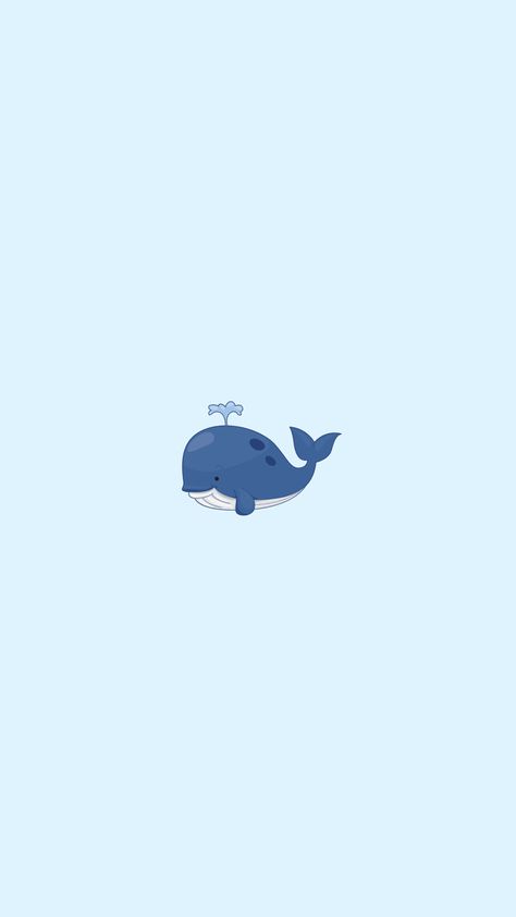 Cute Whale Wallpaper, Atterny Woo, Whale Wallpapers, Whale Background, Wallpaper Whale, Whale Wallpaper, Cute Phone Wallpaper, Whale Cute, Painted Dishes