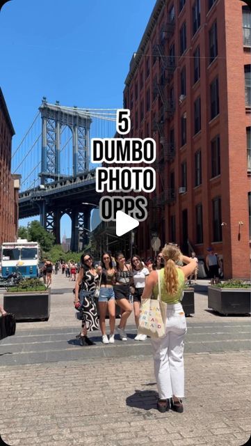 Dumbo, Brooklyn on Instagram: "Discover Dumbo’s hidden gems and capture some unique moments! 📸🖼 Here are a few lesser-known backdrops to explore:

📍 @stannswarehouse stunning Max Family Garden, nestled along the Brooklyn waterfront. 

📍 The Dumbo Archway. Hang out, grab a drink at the @bkflea bar, enjoy a free event, and snap a pic with the Dumbo Reflector.

📍 FAT BOY a sculpture by Leonard Ursachi
@leonardursachi 

📍 Head to Front Street to see some of our most photogenic storefronts, including @superfinedumbo, 
@glamexpressway 
@frontgeneralstore 

📍 @janescarousel is a restored vintage carousel on the water between Dumbo’s two bridges, offering gorgeous scenery both day and night.

tag #dumbo_brooklyn to be featured!" Dumbo Nyc Photo Ideas, Dumbo New York, Dumbo Nyc, Nyc Photo Ideas, Vintage Carousel, Dumbo Brooklyn, Front Street, Gorgeous Scenery, Fat Boy