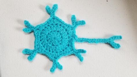 Crochet Neuron Free Pattern, Brain Neurons, Cell Pattern, Super Happy, Worsted Weight Yarn, Worsted Weight, The Brain, Free Website, Our Body