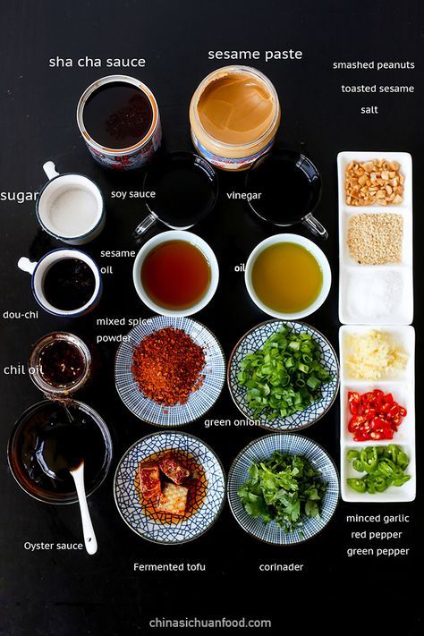 hot-pot-dipping-sauces-ingredients|chinasichuanfood.com Hot Pot Essentials, Asian Hot Pot Recipe, Hot Pot Party, Hot Pot At Home, Chinese Fondue, Hot Pot Recipe, Sichuan Food, Food Chinese, Doner Kebab