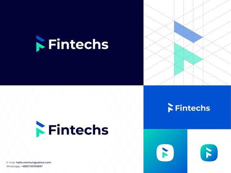 Fintechs - Abstract Letter F Logo by Al Mamun | Logo & Branding Expert on Dribbble Fintech Logo, Letter F Logo, F Logo, Let's Chat, Freelance Work, Letter F, Let's Talk About, Brand Guidelines, Let's Talk