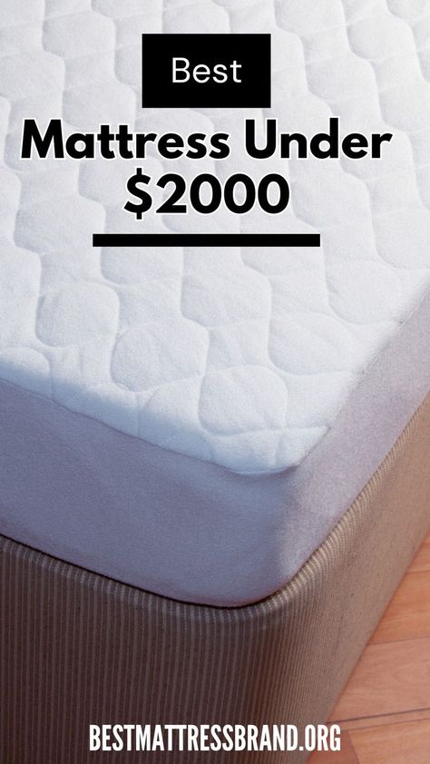 Discover the best mattress under $2000 that offers comfort, support, and durability without breaking the bank! Perfect for a great night’s sleep, these top-rated options cater to various sleep needs. Visit our site to find the best mattress for your budget today! Affordable Mattress, Mattress Brands, Best Mattress, Great Night, The Bank, To Look, Mattress, Sleep