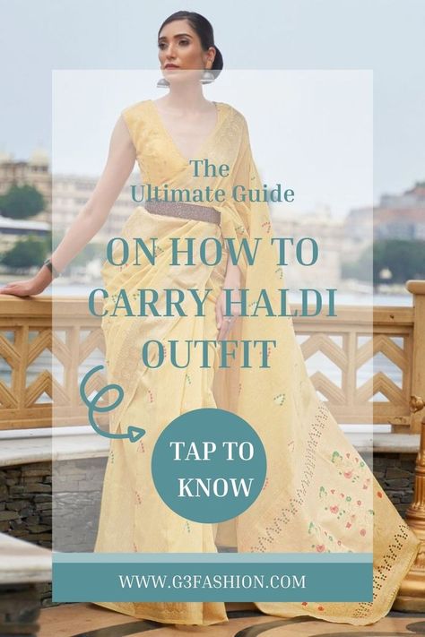 Haldi Outfit For Guest, Haldi Outfits Guest, Stylish Wedding Outfits, Indian Haldi Ceremony, Haldi Outfit Ideas, Haldi Look, Outfit Ideas Stylish, Haldi Outfits, Haldi Outfit