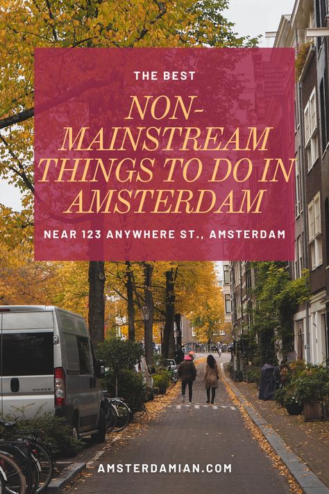 The Best Non-Mainstream Things to Do in Amsterdam. Creative and unusual things to do in Amsterdam, for locals and tourists alike. #amsterdam #traveltips Things To See In Amsterdam, Best Things To Do In Amsterdam, Things To Do In Amsterdam Top 10, Free Things To Do In Amsterdam, Jordaan Amsterdam Things To Do, Unique Things To Do In Amsterdam, Amsterdam To Do, Amsterdam Must See, Boarding Flight