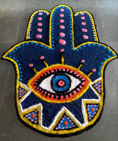 https://youtu.be/7SrGMy_VKVM Rangoli Designs For Kaali Chaudas, Chaudas Rangoli Design, Rangoli Ideas For Kali Chaudas, Kali Chaturdashi Rangoli, Rangoli Designs Latest For Kali Chaudas, Evil Eye Rangoli Designs, Kali Chaudas Rangoli Easy Simple, Kali Maa Rangoli Design, Kali Chaudas Rangoli Designs Latest Bridal