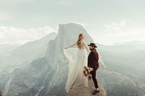 Glacier Point Yosemite, Romantic Beach Wedding, Yosemite Elopement, Shot List, Wedding Inspiration Board, Perfect Weather, Rustic Outdoor, Bridal Photography, Ceremony Location