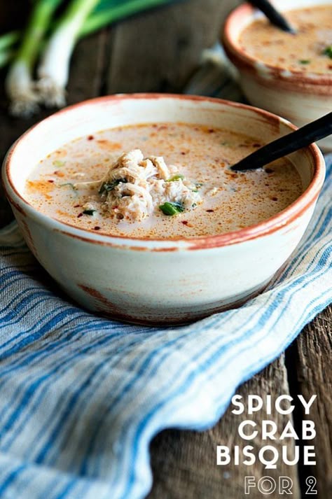 Spicy Crab Recipes, Crab Bisque Recipe, Crab Soup Recipes, Dish Collection, Spicy Crab, Crab Bisque, Best Comfort Food Recipes, Crab Soup, Bisque Recipe