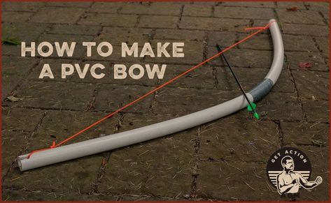 Diy Archery, Diy Exercise Equipment, Pvc Bow, Prepper Supplies, Doomsday Prepper, Emergency Essentials, Diy Workout, Bow String, Archery Bows