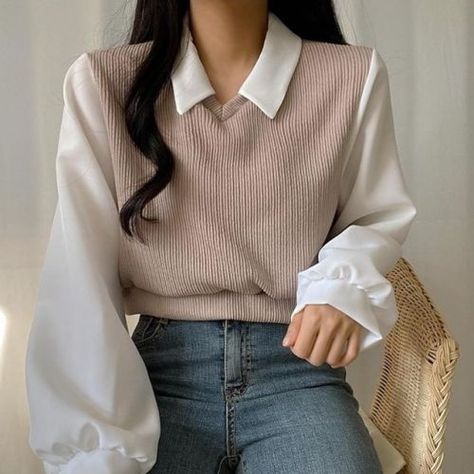 Outfits Cold, Korean Casual Outfits, Korean Girl Fashion, Swaggy Outfits, Outfits Winter, 가을 패션, Women Trends, Casual Style Outfits, Korean Outfits