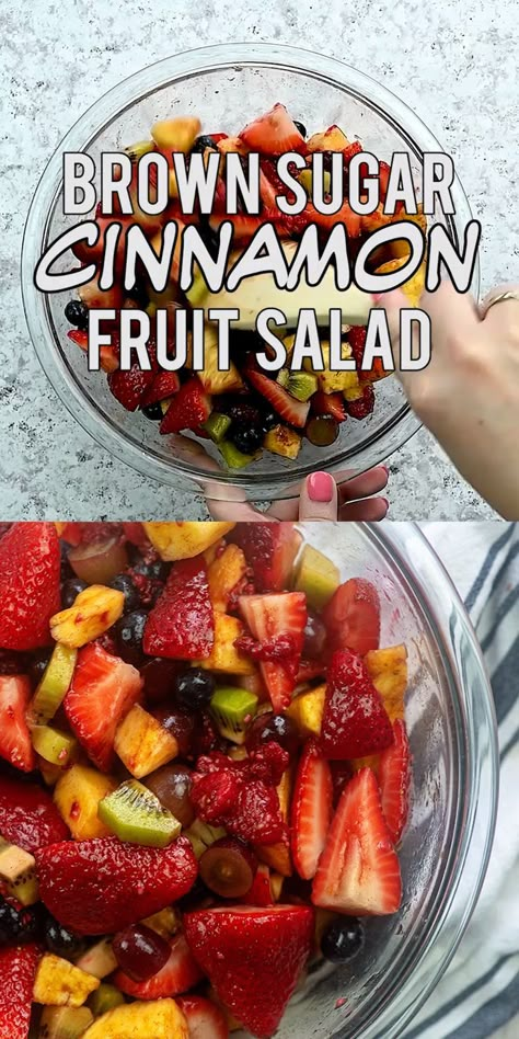 Fresh Fruit Breakfast Ideas, Breakfast Fruit Ideas, Fruit Salads For Parties, Fruit Snack Ideas, Spring Fruit Salad, Fall Fruit Salad, Fruit Meals, Thanksgiving Fruit Salad, Fruit Salad Dressing