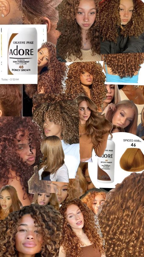 perfect hair combo for light gold brown with little red undertone Gold Brown Hair, Semi Permanent Hair Color, Honey Brown, Gold Accessories, Semi Permanent, Perfect Hair, Brown Gold, Brown Hair, Hair Color