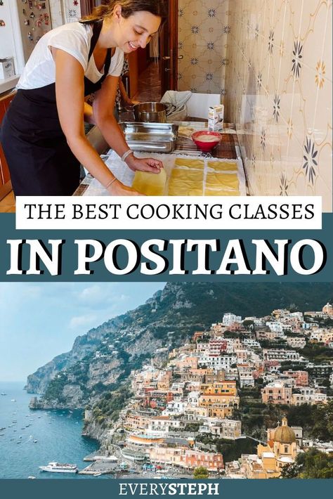 Looking for the best cooking classes in Positano, Italy? I’m from Italy and I know what makes a good one – let me help you choose the most authentic experience.  | positano cooking classes | positano things to do | amalfi coast things to do | italy cooking classes | amalfi cooking class | Italy Cooking Class, Positano Italy Amalfi Coast, Things To Do In Italy, Positano Italy, Amalfi Coast Italy, Italy Travel Tips, Europe Vacation, European Destinations, Cooking Class