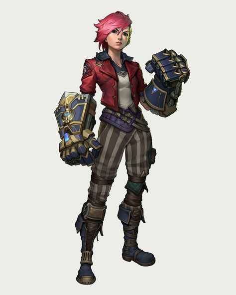 ArtStation - Vi Fanart Vi Fanart, League Of Legends Universe, Vi Cosplay, Legend Drawing, Vi League Of Legends, League Of Legends Game, League Of Legends Characters, Character Design References, Animation Studio