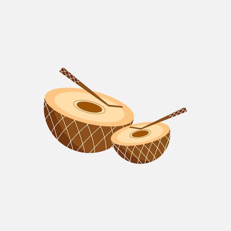 Vector tabla oriental musical instrument... | Premium Vector #Freepik #vector #tabla #percussion #drum #traditional-music Movie Poster Photoshop, Coreldraw Design, Digital Graphics Art, Wedding Vector Art, Marriage Invitation, Indian Wedding Invitation Card Design, Banner Png, Marathi Calligraphy, Digital Invitations Wedding