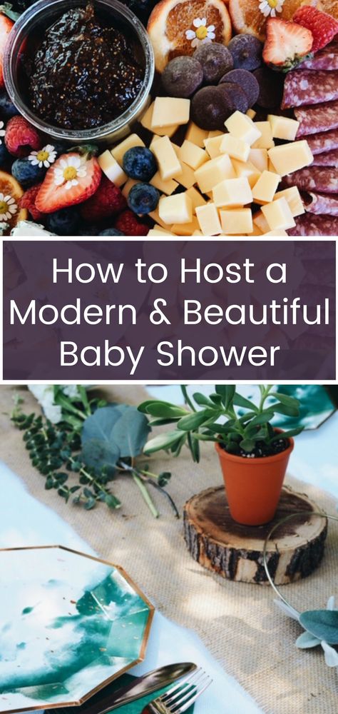 This modern baby shower that we threw for a soon-to-be mom was so beautiful, chic and creative! You will love the gorgeous cheese board, the succulent centerpieces and more!  5 baby shower ideas | neutral baby shower | modern baby shower | floral wreaths | hedgehog cheeseball | fun foods | charcuterie | big cheeseboard | ultimate cheeseboard | baby registry | diaper bag | baby shower decor | baby shower games | baby shower game ideas Baby Shower Charcuterie, Hedgehog Cheeseball, Brunch Charcuterie, Baby Shower Modern, Shower 2023, Best Baby Shower Favors, Baby Shower Party Planning, Modern Baby Shower Games, Shower Modern