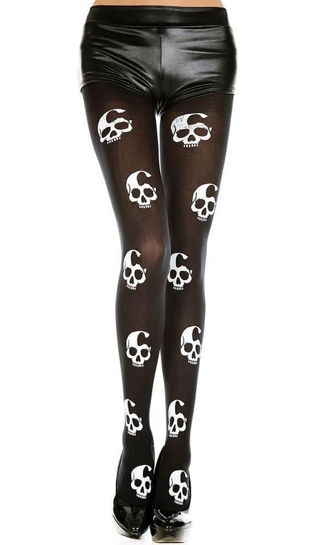 Skull Print | TIGHTS #all #all-clothing #all-ladies Skull Tights, Karate Kid Costume, Ace Ventura Costume, Black Widow Costume, Black Panther Costume, Kiss Costume, Captain America Costume, Print Tights